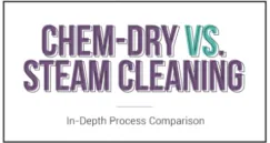 chemdry vs steam cleaning