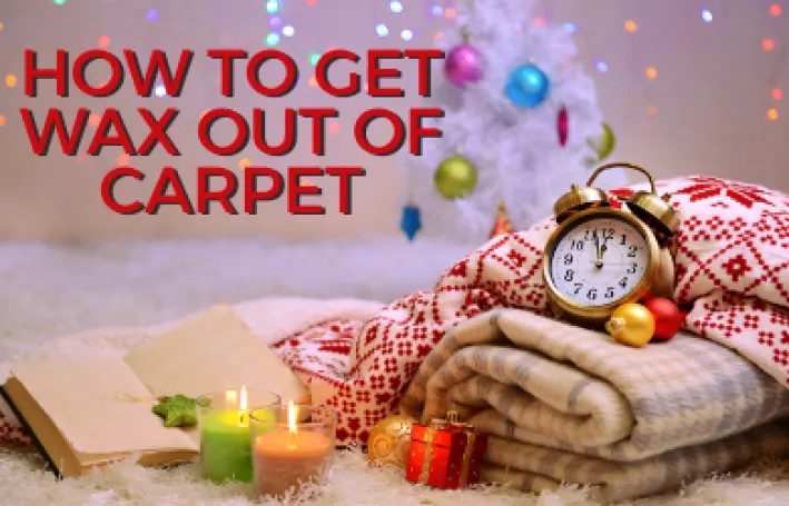 HOW TO GET WAX OUT OF CARPET