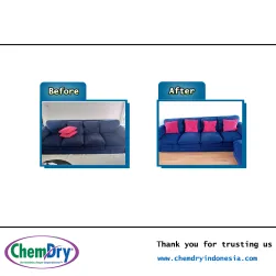 Sofa Biru Panjang