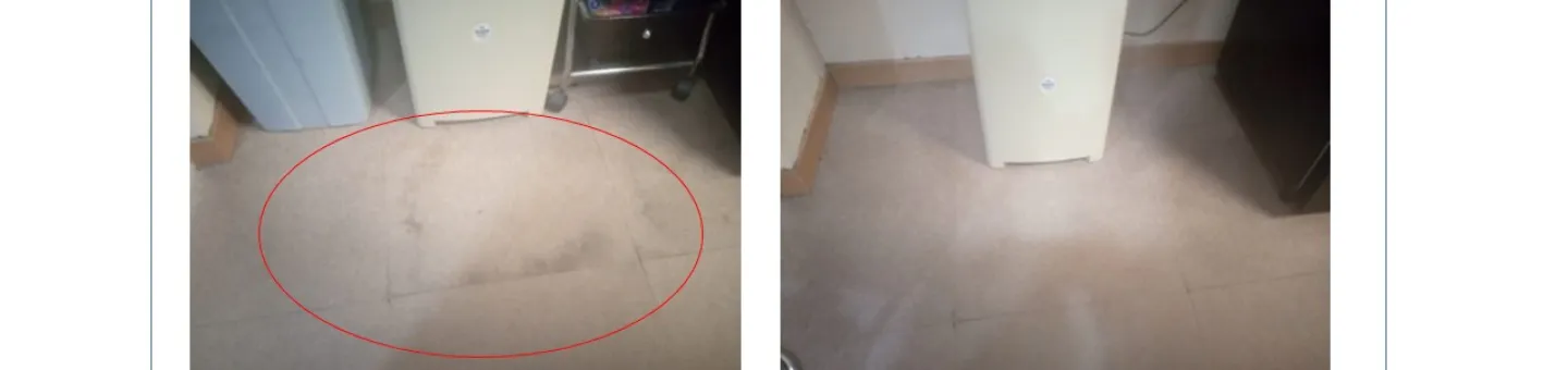 cuci karpet kantor warna abu muda
